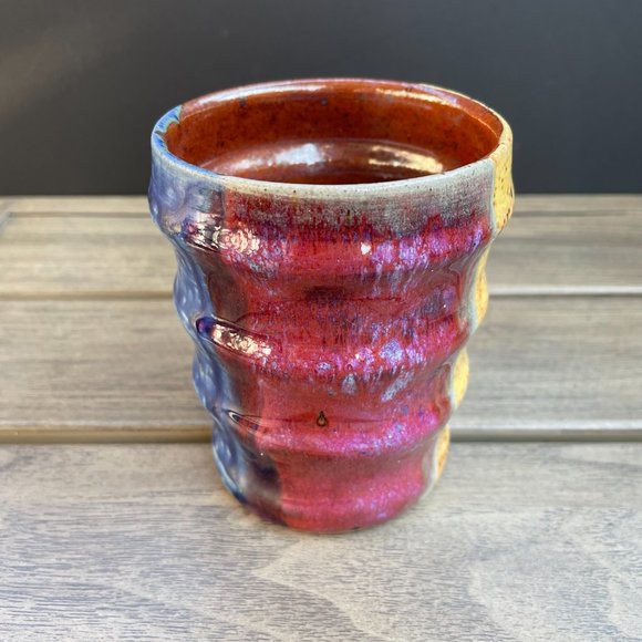 Handmade and Painted Ceramic Plates, Bowl, and Cup - Picture 9 of 12